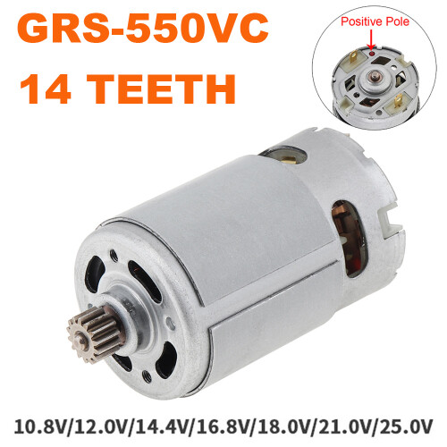 14 Teeth DC Motor 12V for Rechargeable Electric Saw Screwdriver 1