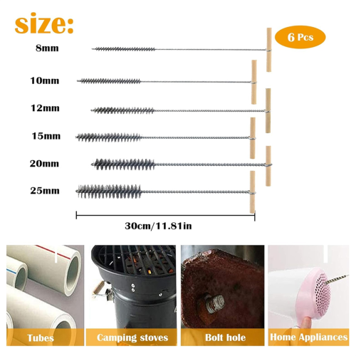 Drill Hole Brush Set Hole Brush Cleaning Brush Pipe Cleaner Brush 1