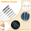 Drill Hole Brush Set Hole Brush Cleaning Brush Pipe Cleaner Brush 3