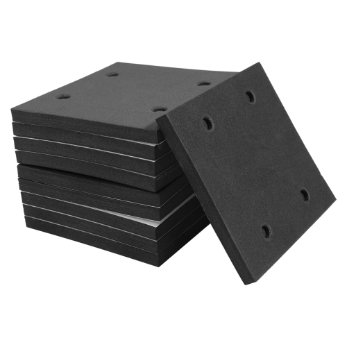 10 Pcs Self Adhesive Foam Part Sander Back Pad for 4510