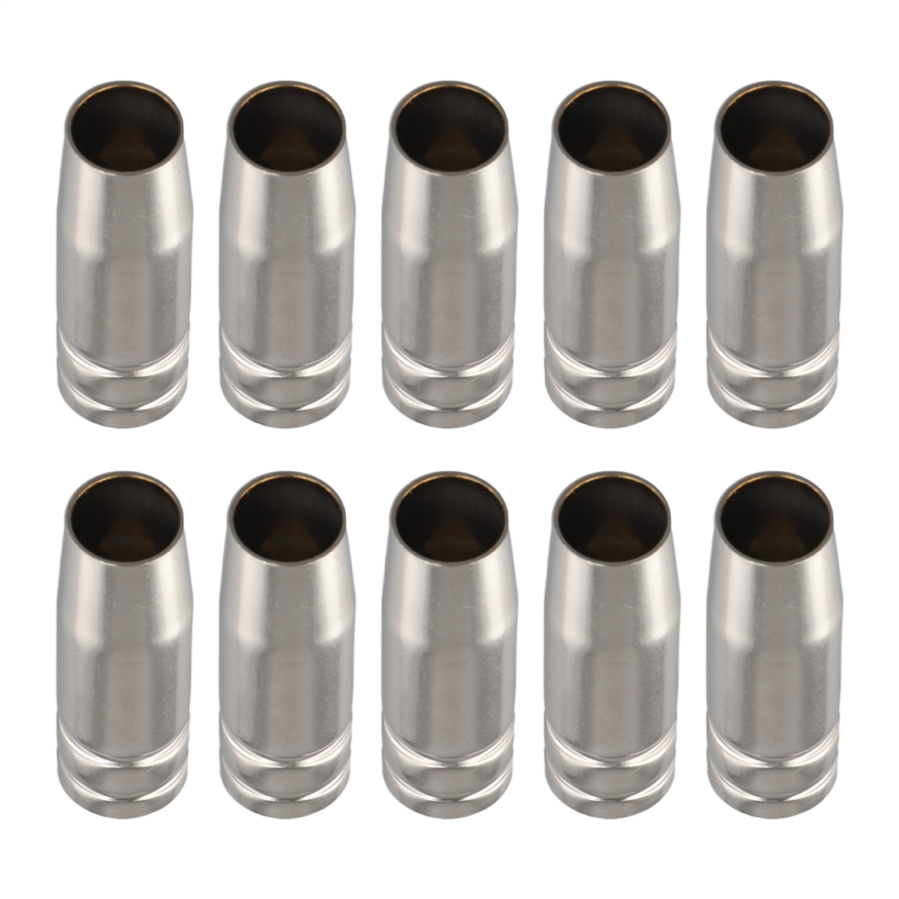 15Ak Gas Nozzle 10Pcs Mig Welding Torch Gas Nozzle Contact Tip 4851839556536