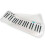 Professional Version 88 Key Keyboard Piano Finger Simulation Practice Guide Teaching Aid Note Chart for Beginner Student 2