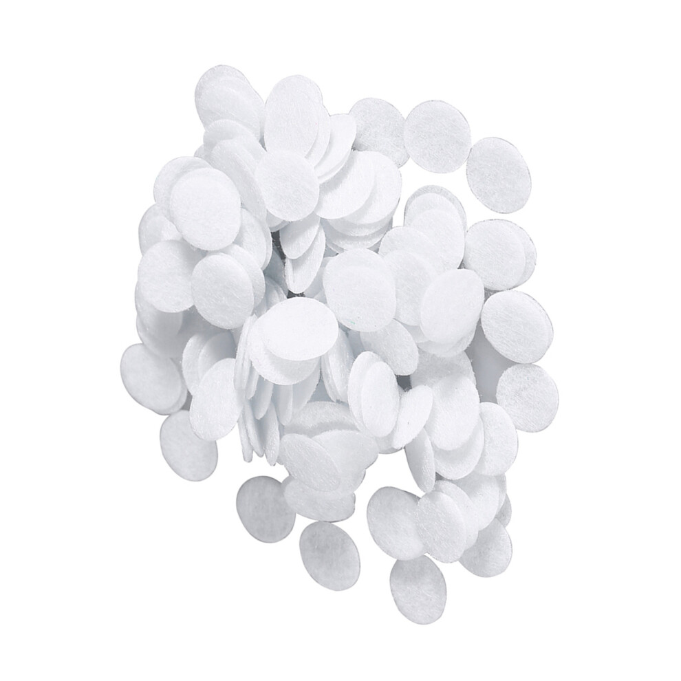100pcs New Cotton Filter Round Filtering Pads For Blackhead Removal Beauty Machine (20mm)