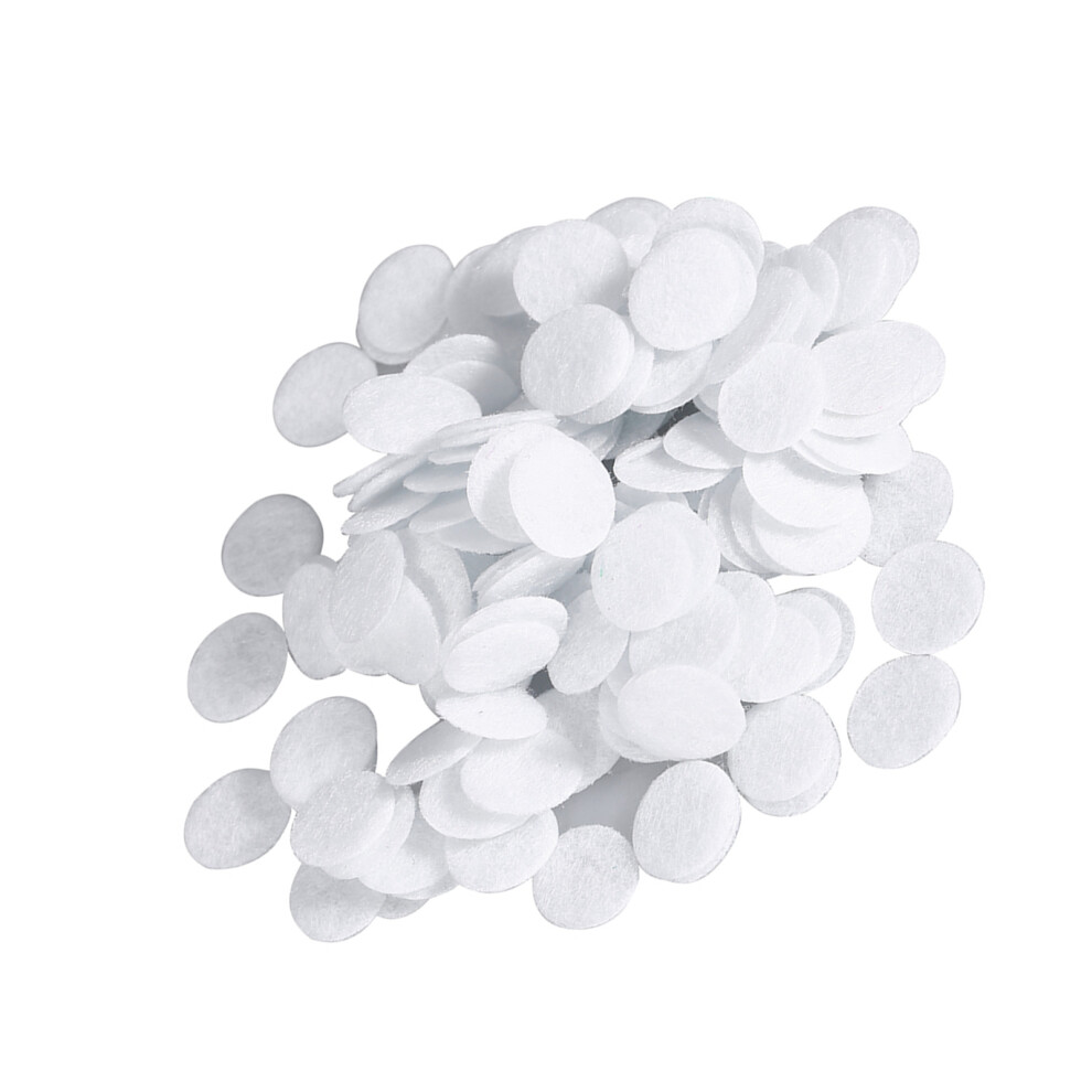 100pcs New Cotton Filter Round Filtering Pads For Blackhead Removal Beauty Machine (25mm)