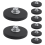 8er-Pack beschichtete Neodym-Magnetbasis 43 mm M6-Gewinde, schwarz 4