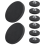 8er-Pack beschichtete Neodym-Magnetbasis 43 mm M6-Gewinde, schwarz 3