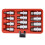 12Pcs 1/2 inch Drive Impact Hex Bit Socket Set H5 H6 H7 H8 H10 4
