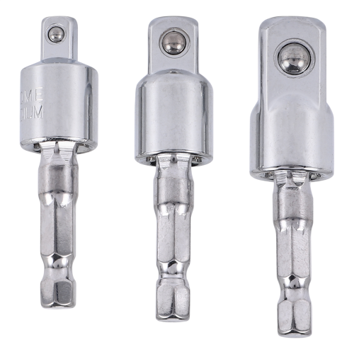 3 Pack Impact Grade Socket Adapter 360-Degree Universal Socket Set 2