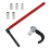 Plumber Socket Wrench with 5 Sockets&1 Chuck Tap Back Nut Wrench, A 1