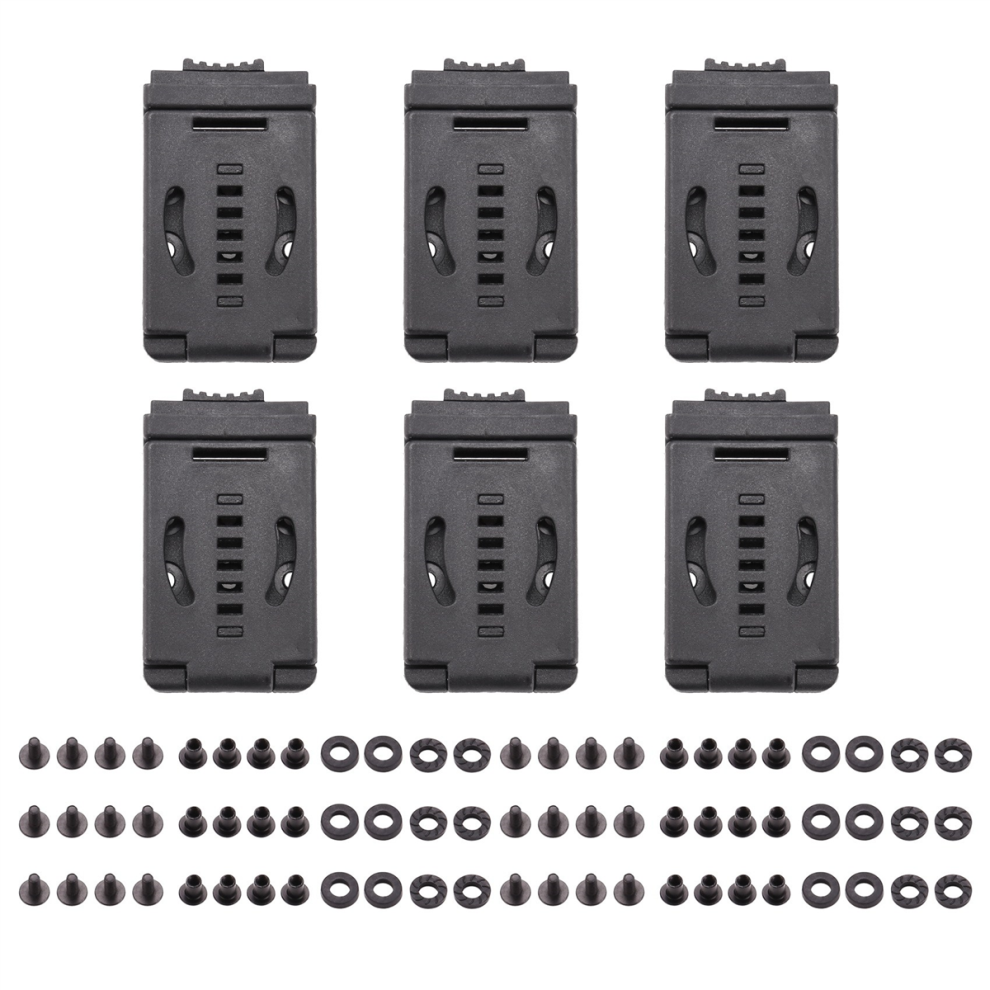 6PCS Travel Buckle Large Belt Clip Loop for Knife Kydex Sheath