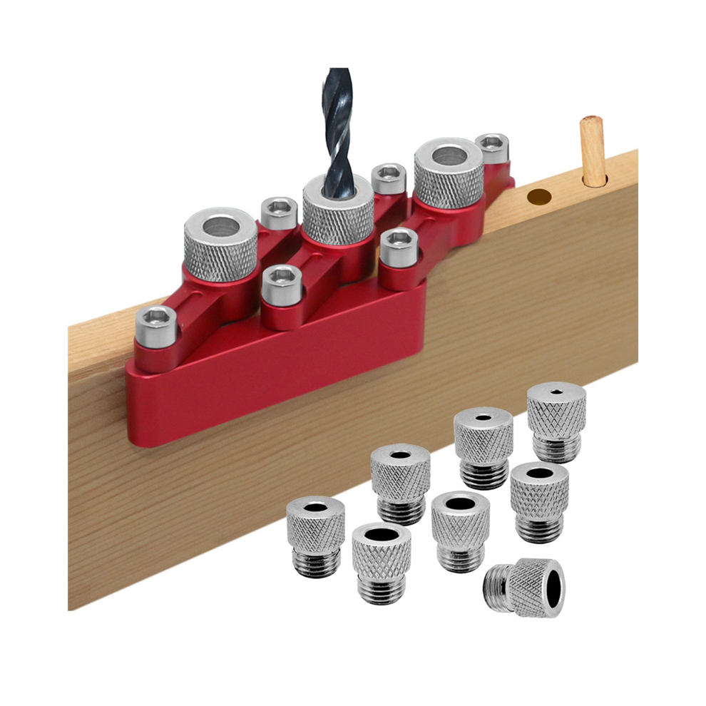 Self Centering Dowelling Jig Woodworking Hole Drill Guide 4851839564906