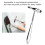 Neurological Hammer,Zinc Alloy Percussion Neurological Reflexs Hammer 6