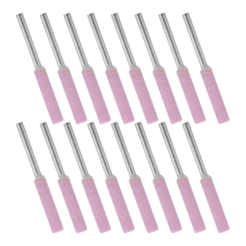 16 peças de pedras de amolar para afiar motosserras de 4,8 mm 2