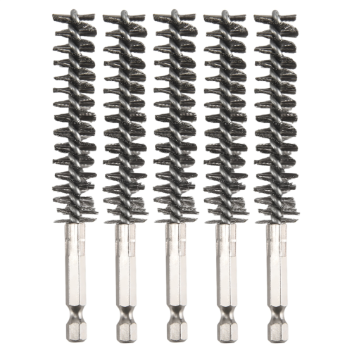 Bore Brush for Power Drill Cleaning Wire Brush with Hex Shank Handle
