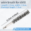 Bore Brush for Power Drill Cleaning Wire Brush with Hex Shank Handle 4