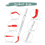 Set di pinzette in PVC con punte in gomma, 3 pezzi, nero 2