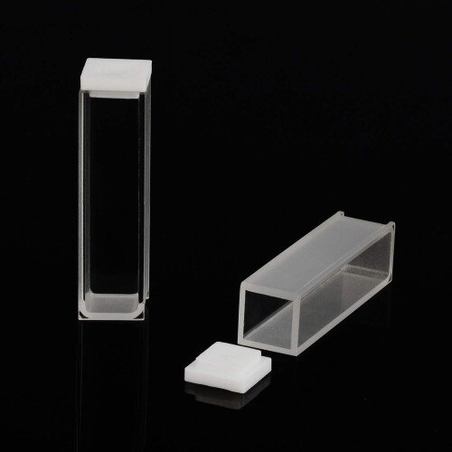 Cuvette,Spectrophotometer 10 mm Path Length, 45mm Height 2PCS 2