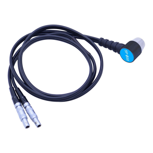 Ultrasonic Thickness Gauge Probe Cable Transducer 10mm/5MHz Probe