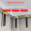 2 pezzi Righello per misurare l'altezza delle piastrelle del soffitto e del pavimento, con base magnetica 4
