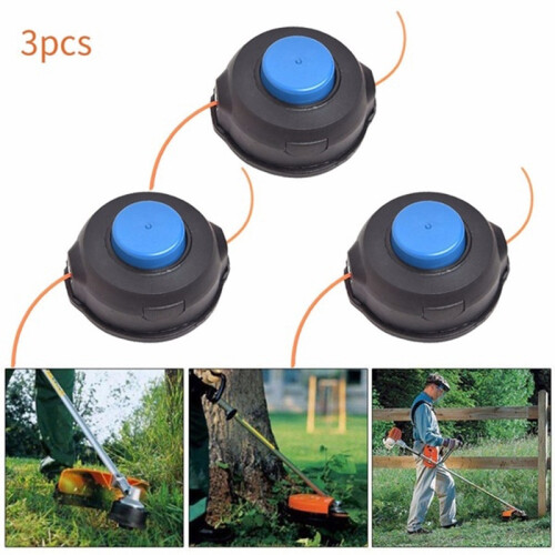 3 Pcs T25 Trimmer Automatic Head for Lawn Mower 1