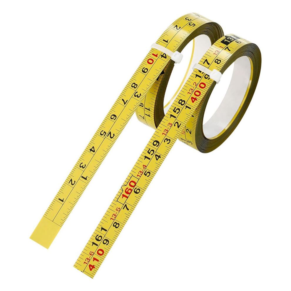 Right To Left Reading 410Cm/161-Inch Imperial And Metric Ruler Tape 4851839571676