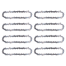 8 Pcs 4 Inch Mini Steel Chainsaw Chain Electric Pruning Saw Tool