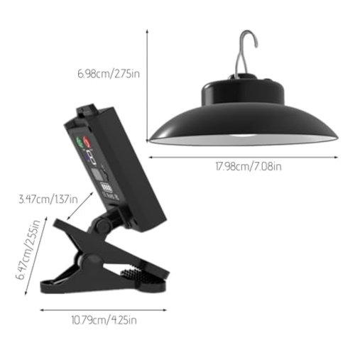 White Solar Outdoor Umbrella Light, Timer Remote Control LED 2