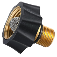 Adaptador de mangueira para lavadora de alta pressão 3/4 fêmea para 3/8 macho entrada de água