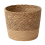 Rietvlecht Stro-Weving Bloempot Opslagmand - Wicker/Rattan - Groot 1