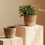 Rietvlecht Stro-Weving Bloempot Opslagmand - Wicker/Rattan - Groot 2