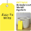 Neon Shipping Tags Blank Heavy Duty Hang Tags,B 4