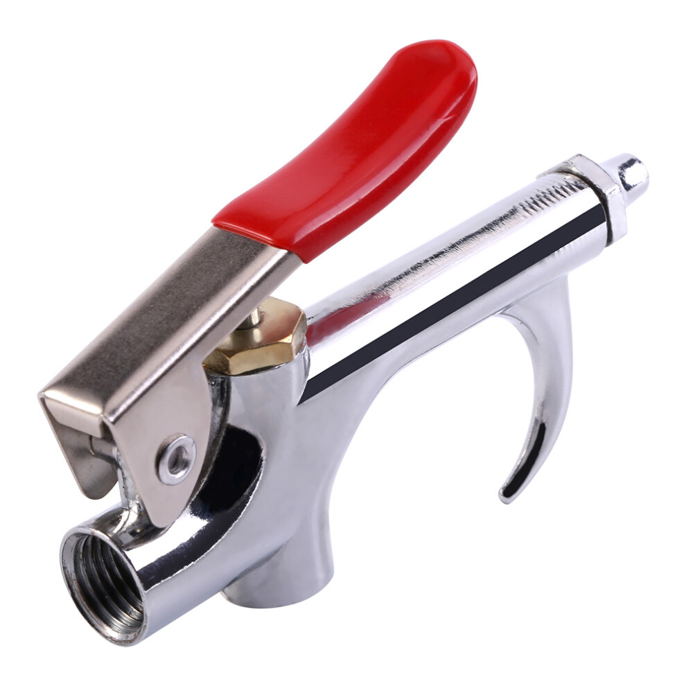 1Pc Zinc Alloy Air Compressor Blow Kit Blower Dust Removing Gun Tool With Nozzle 6901324384866