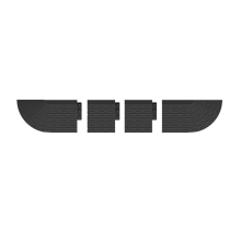 Anti-Slip Threshold Door Step Ramp Kit Black