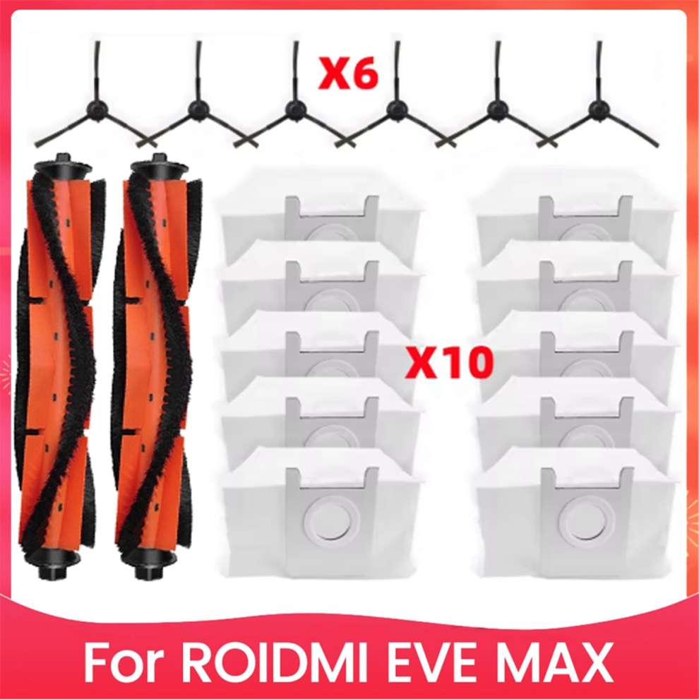 18Pcs Brush And Dust Bag Kit For Eve Max Vacuum Cleaner 4852462493410