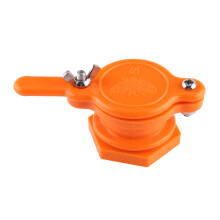 Plastic Bee Honey Tap Gate Valve Beekeeping Extractor Bottling Tool Beekeeper Equipment(Orange)
