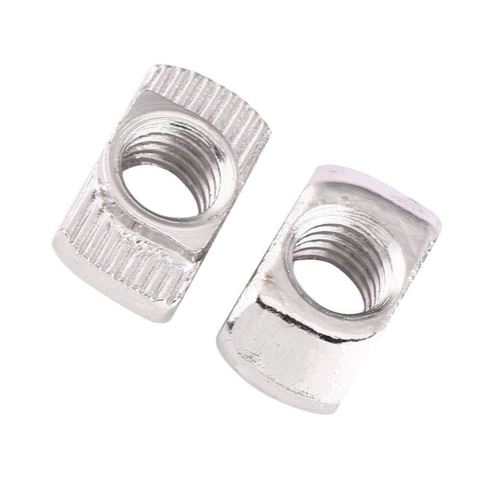 T Slot Hammer Head Nut Nickel Plated Carbon Steel Fastener For Aluminum Profile (EU30 M5*15.5*8)-image-OPC-PHWM8HW-NEW