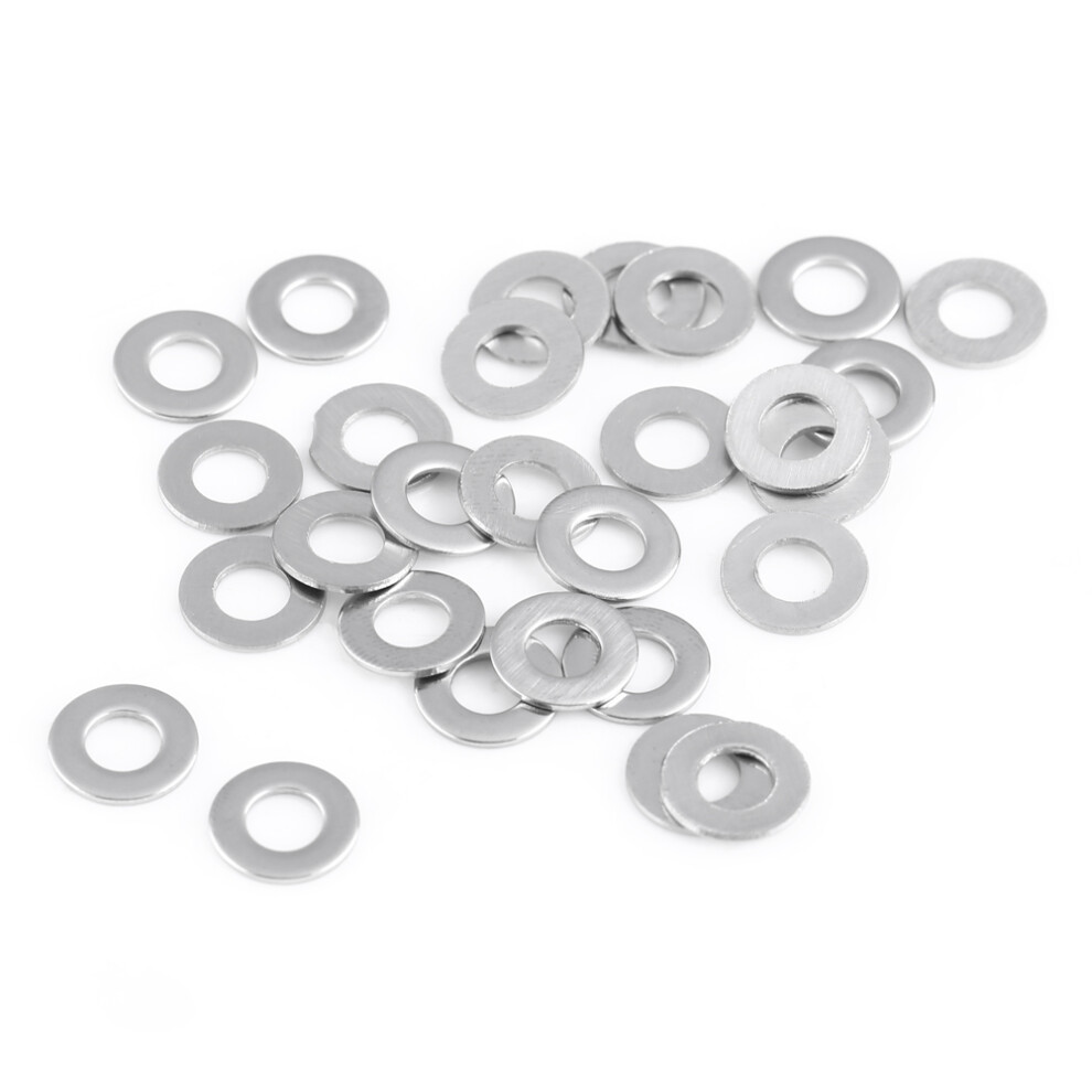 180Pcs M3 Hex Socket Flat Button Head Screws And M3/M4 Washers Assortment Kit 9411324390783