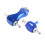 Adjustable Car Manual Turbo Boost Controller Kit Bypass Valve For High Engine Efficiency Blue 4