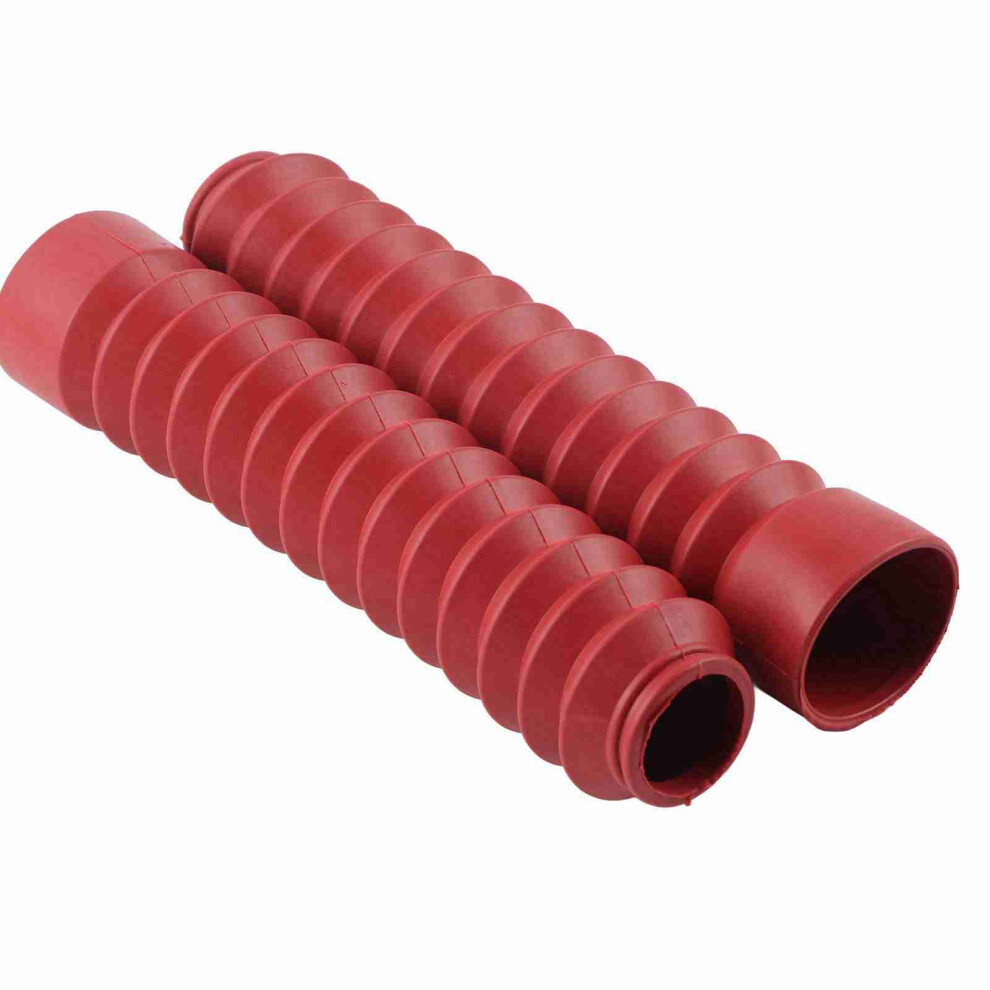 210.5X42mm Motorcycle Front Fork Cover Gaiters Gators Boots Shock Damping Dust Cover 9471324391470