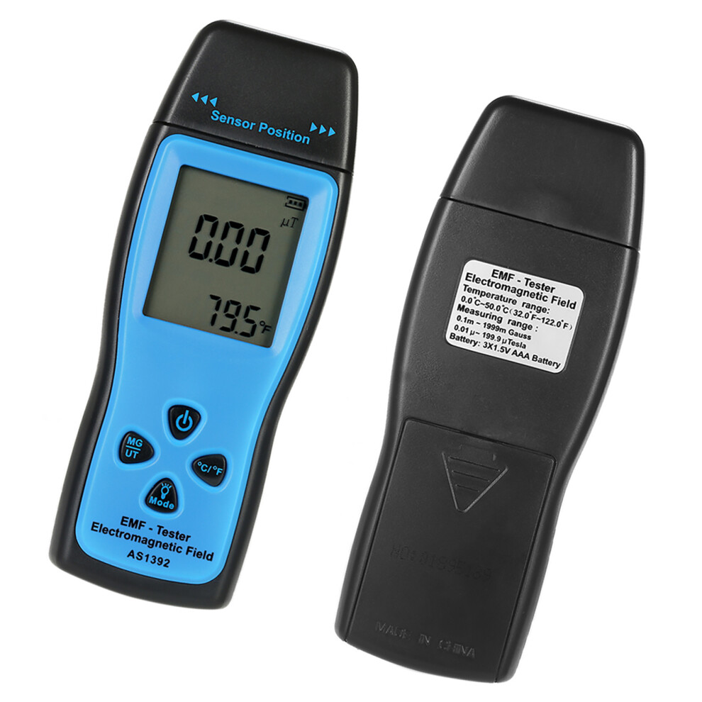 Handheld Mini Digital Lcd Emf Tester Electromagnetic Field Radiation Detector Meter Dosimeter Tester Counter 8771324392141