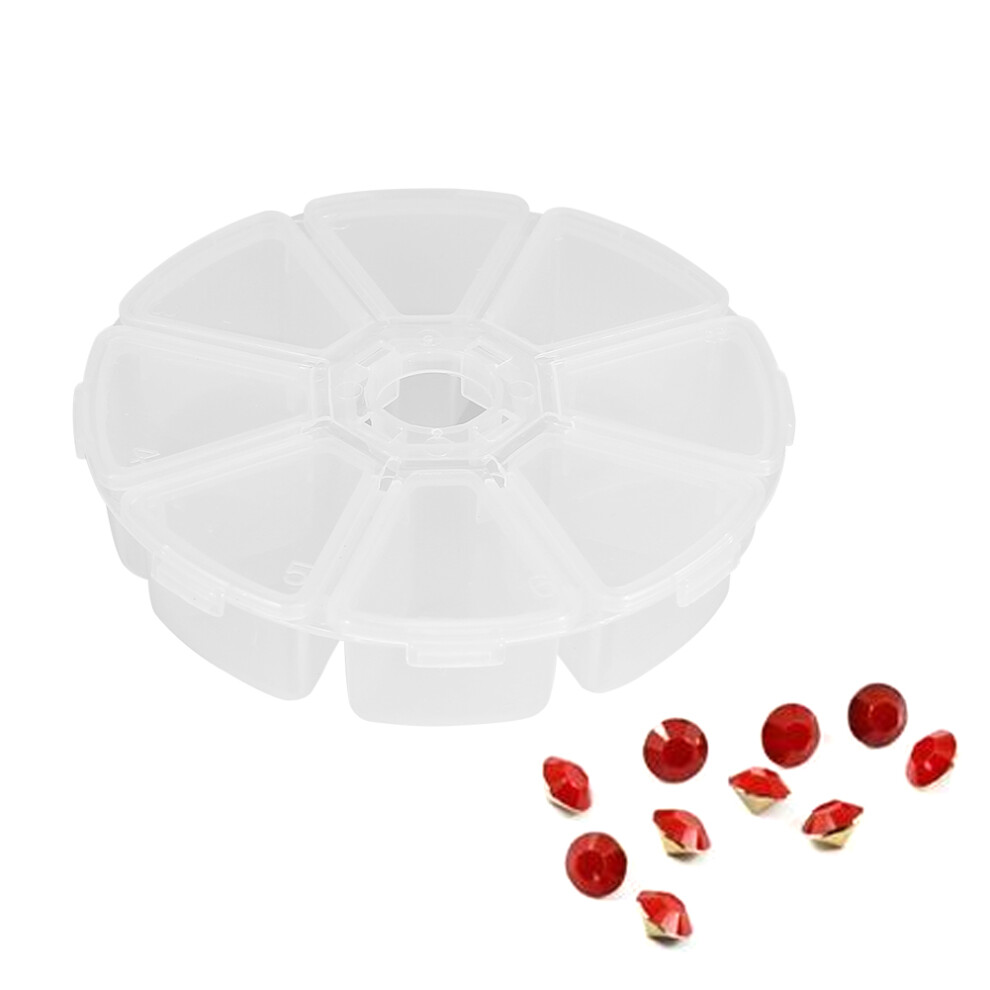8 Grids Empty Nail Art Decoration Rhinestone Gem Bead Container Nail Supplies Storage Box-image-OPC-PHWMDSK-NEW