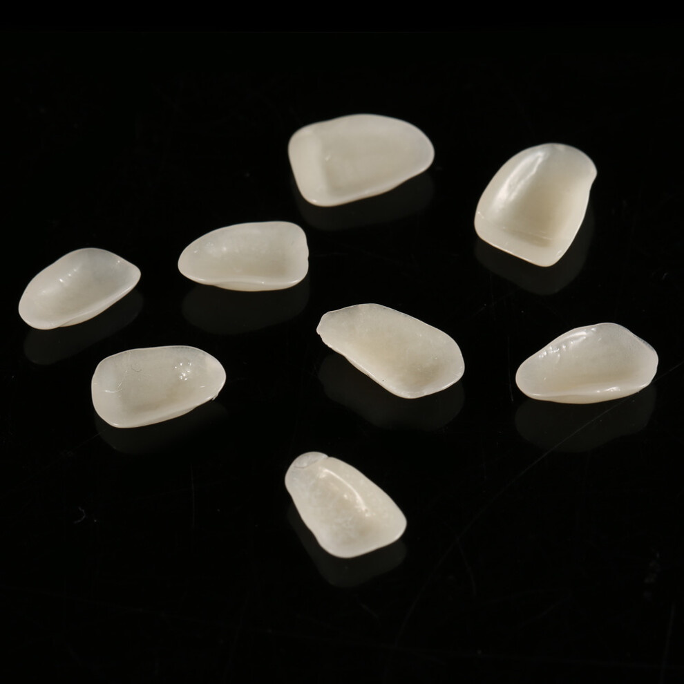 70PCS/Bag Teeth Veneers Resin Anterior Upper Temporary Crown For Dental Oral Care