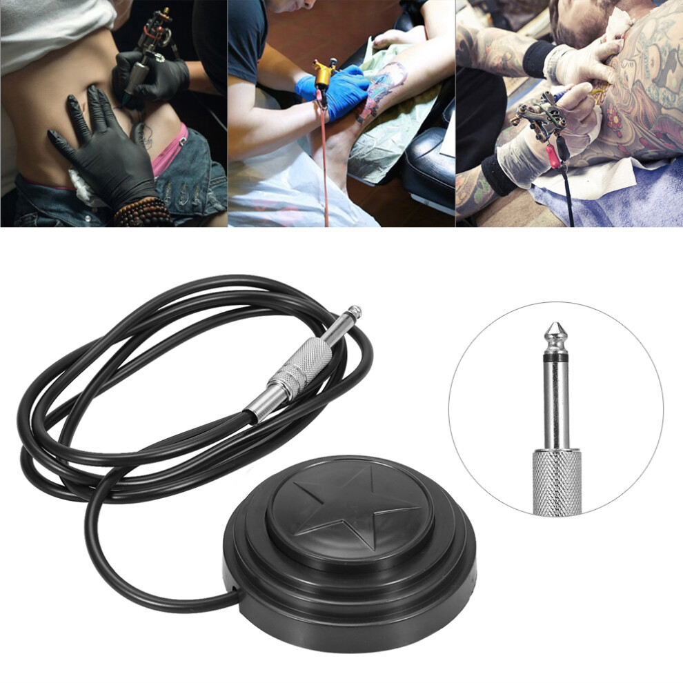 Tattoo Power Supply Machine Foot Switch Pedal Controller Footswitch Body Art Accessory