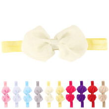 10pcs Cute Baby Headband Fabric Bowknot Flower Headwear Hairband Accessories for Toddler Kids