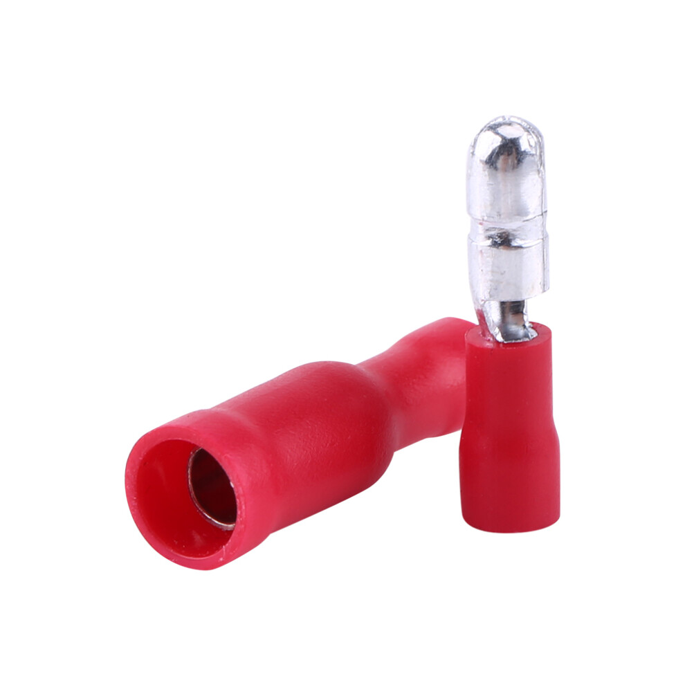 Car Motorcycle Insulation Bullet Male&Female Wire Connector Terminals (Red)-image-OPC-PHWMHSX-NEW