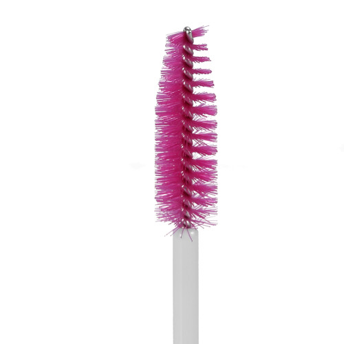 50Pcs/Set Disposable Eyelashes Brush Mascara Applicator Makeup Cosmetic Tool White Rose Red 2