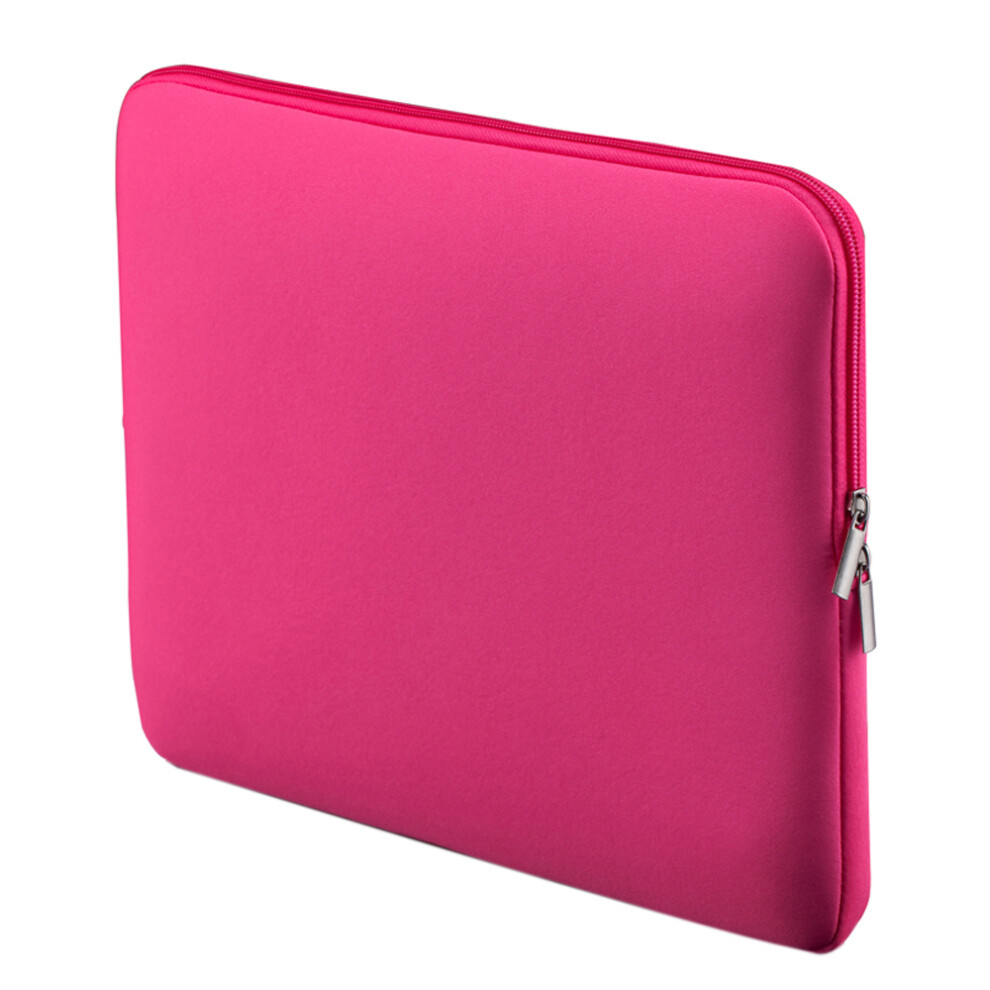 Zipper Soft Sleeve Bag Case Portable Laptop Bag Replacement For 11 Inch Macbook Air Ultrabook Laptop Pink 8421324397805