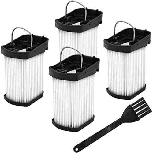 4Pcs Fabric Filter for Cordless Handheld Vacuum WV401BL WV401PK