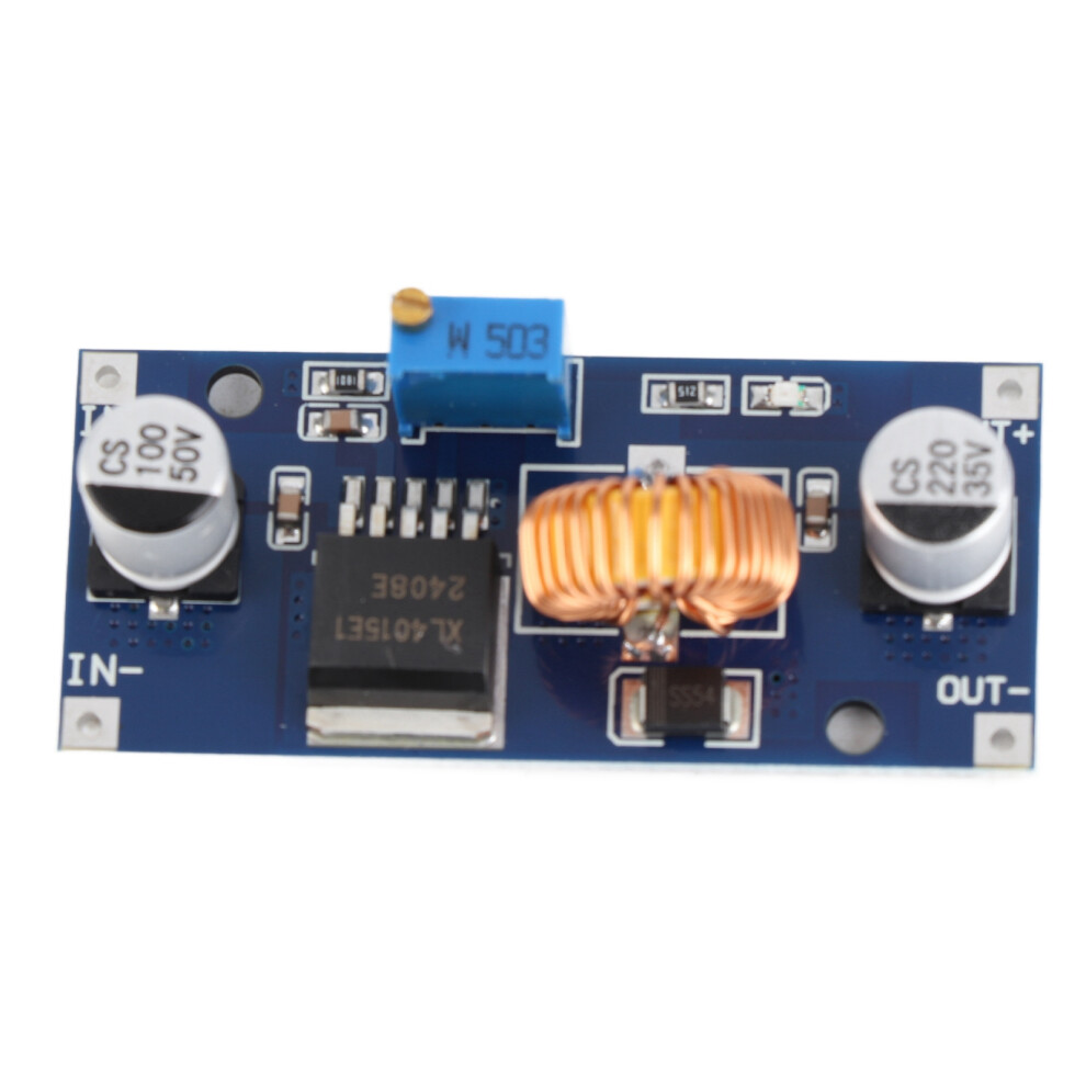 10Pcs 5A Xl4015 DcâDc Step Down Adjustable Power Supply Module Lithium Charger 8191324399894