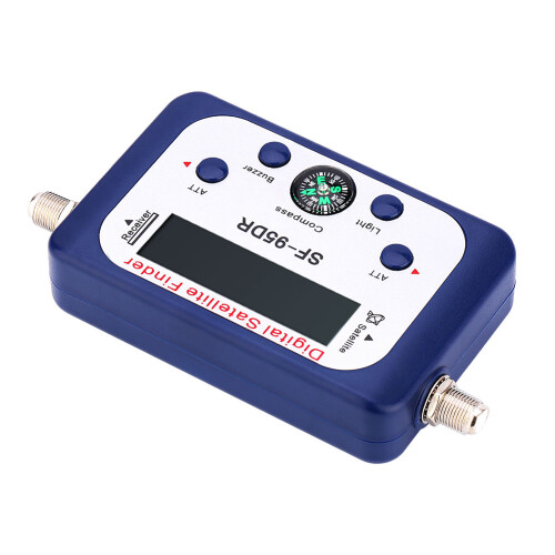 Mini LCD Digital Satellite Finder Meter Signal Strength Dish Sat Directv Compass